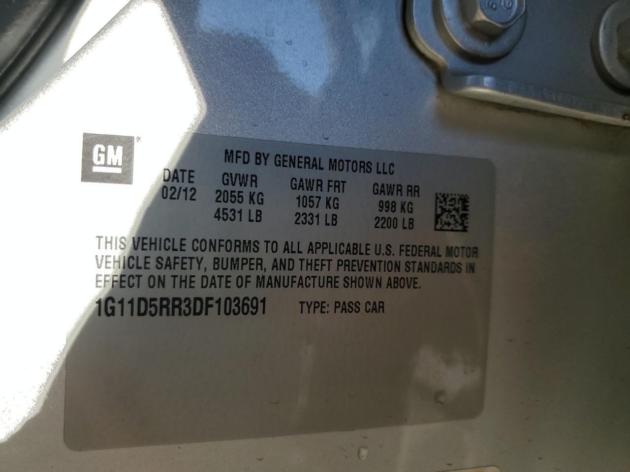 CHEVROLET MALIBU 1LT