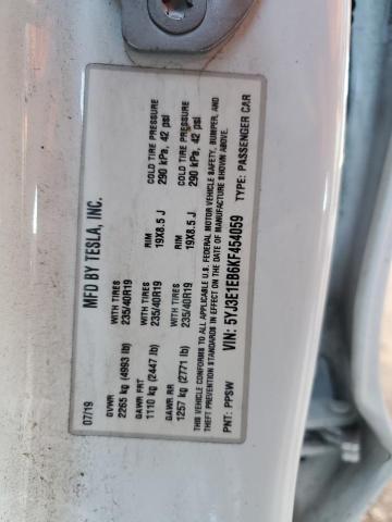 2019 TESLA MODEL 3 - 5YJ3E1EB6KF454059