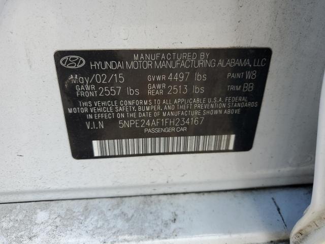 2015 HYUNDAI SONATA SE - 5NPE24AF1FH234167