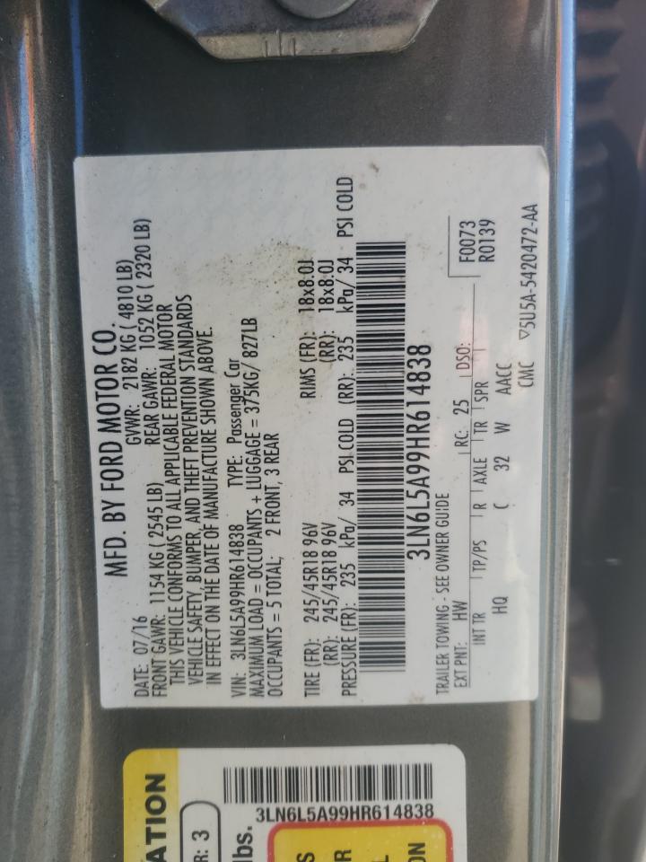 LINCOLN MKZ PREMIERE