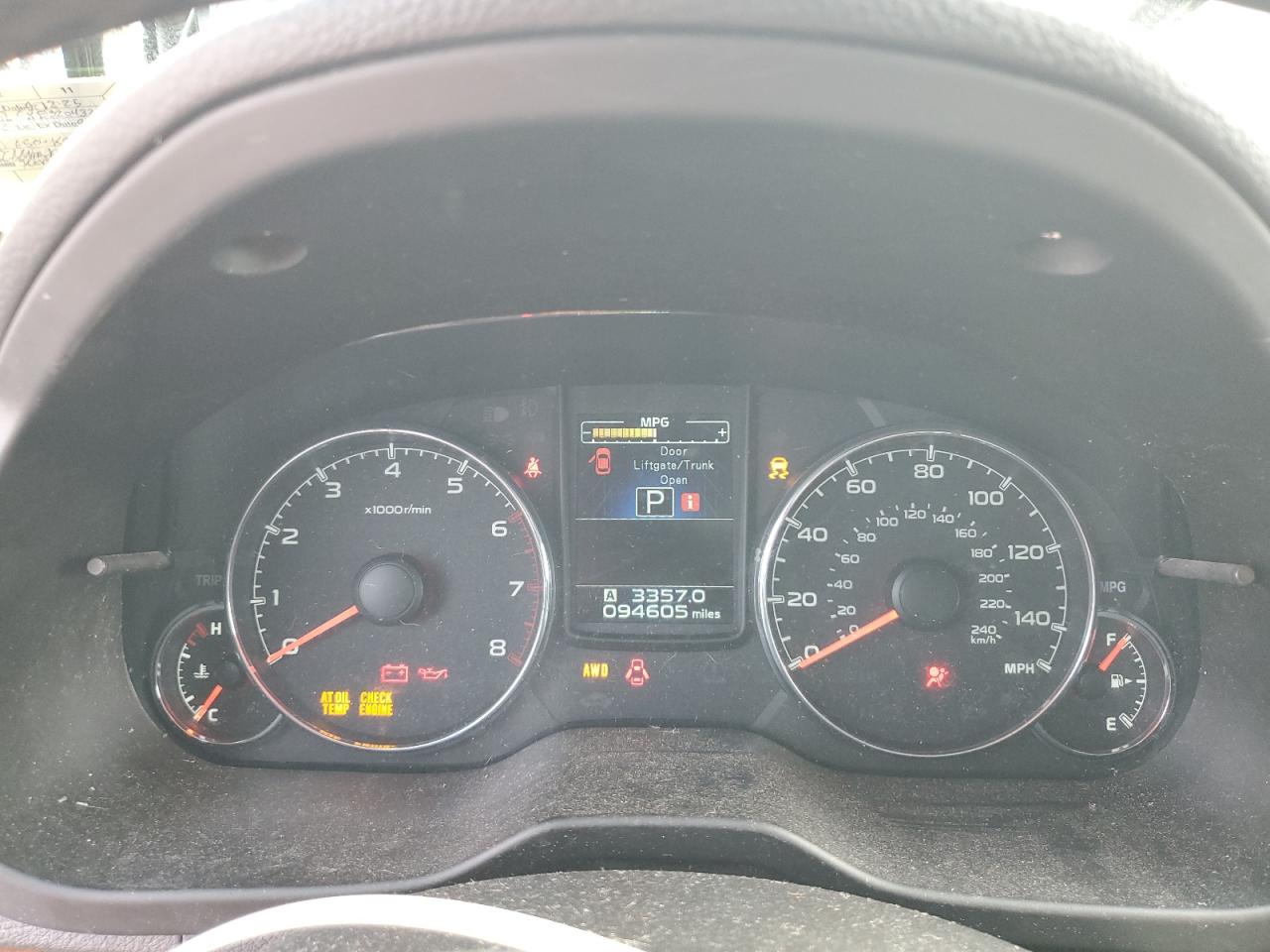 SUBARU OUTBACK 2.5I LIMITED