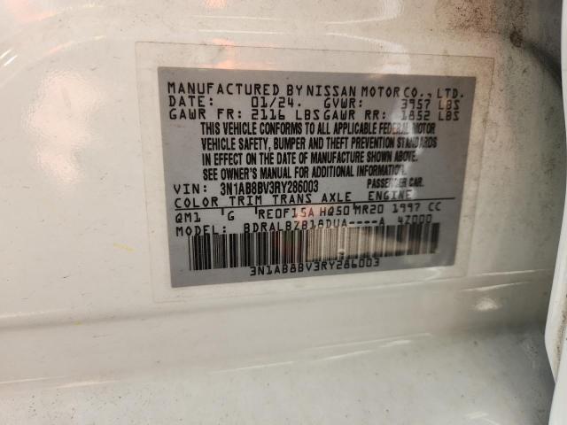 2024 NISSAN SENTRA S - 3N1AB8BV3RY286003