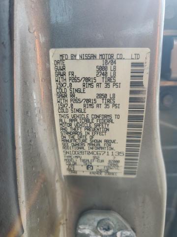 2004 NISSAN XTERRA XE #3291397173