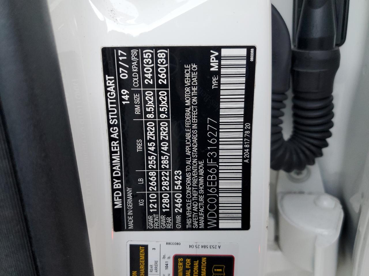 MERCEDES-BENZ GLC-CLASS 43 4MATIC AMG