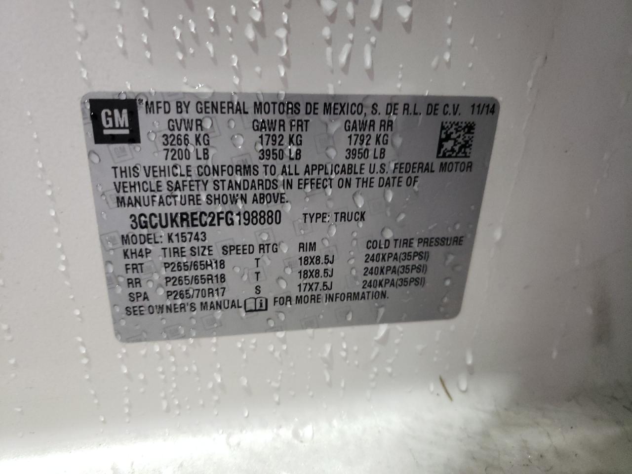 CHEVROLET SILVERADO K1500 LT