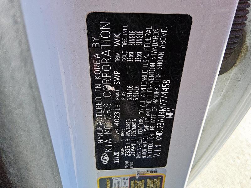 2021 KIA SOUL LX - KNDJ23AU4M7774458