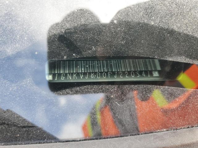 2015 CHEVROLET TRAVERSE LTZ - 1GNKVJKD0FJ220541