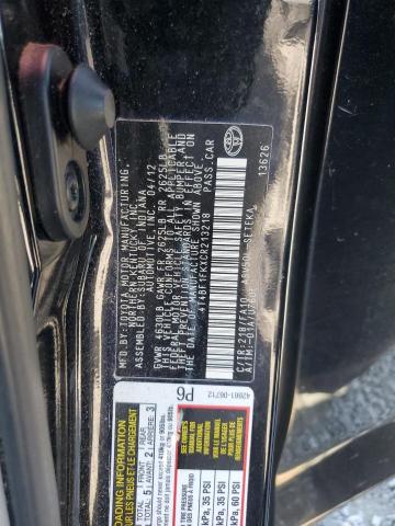 2012 TOYOTA CAMRY BASE - 4T4BF1FKXCR213218