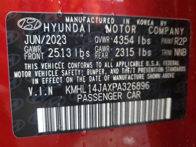 2023 HYUNDAI SONATA SEL KMHL14JAXPA326896