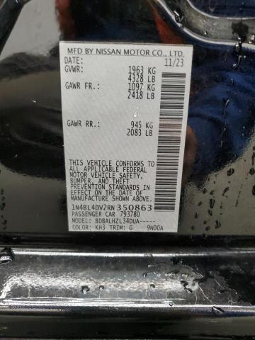 2024 NISSAN ALTIMA SV 1N4BL4DV2RN350863
