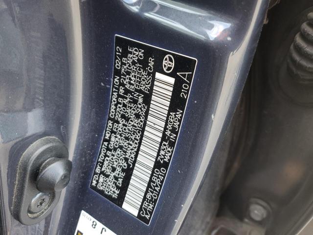 2012 TOYOTA PRIUS - JTDKN3DU6C1506942