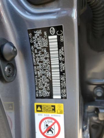 2015 LEXUS ES 300H - JTHBW1GG3F2091857