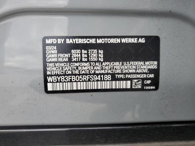 2024 BMW I4 XDRIVE #3305301401