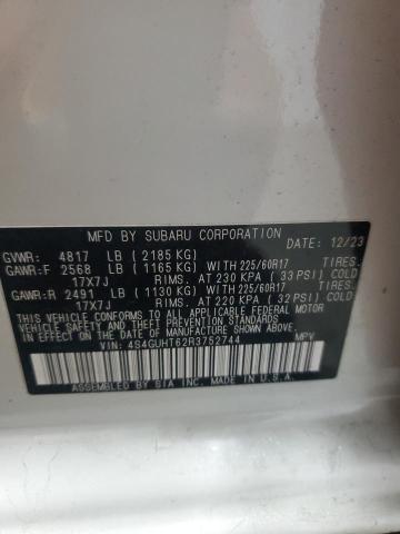 2024 SUBARU CROSSTREK #3302759363