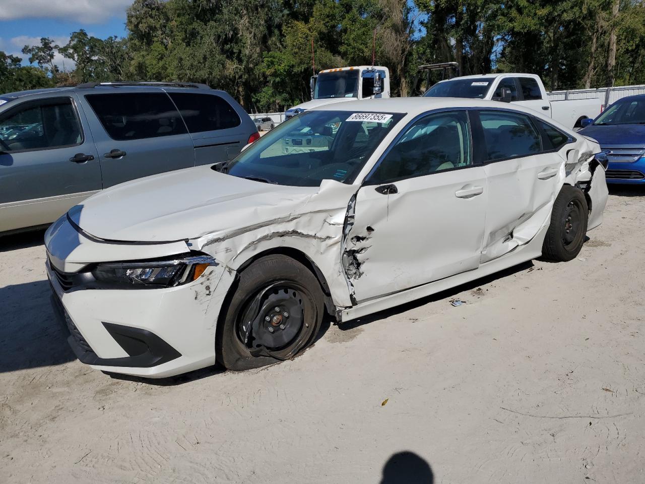 Lot #3302855922 2023 HONDA CIVIC LX