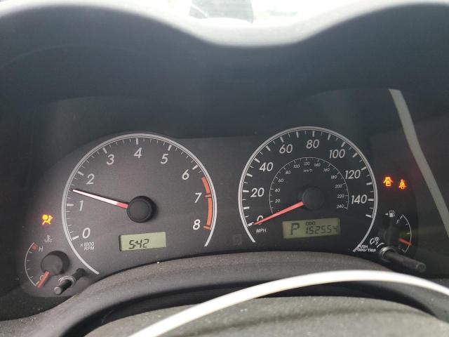 2009 TOYOTA COROLLA BA #3298140154