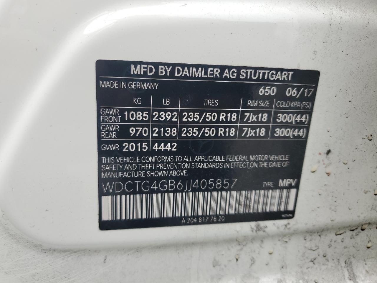 MERCEDES-BENZ GLA-CLASS 250 4MATIC