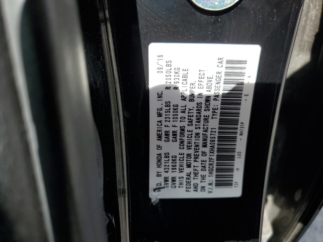 HONDA ACCORD SPORT SPECIAL EDITION