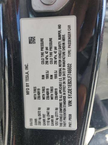 2020 TESLA MODEL 3 #3286598146