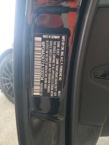 2018 PORSCHE PANAMERA 4 WP0AA2A77JL100234