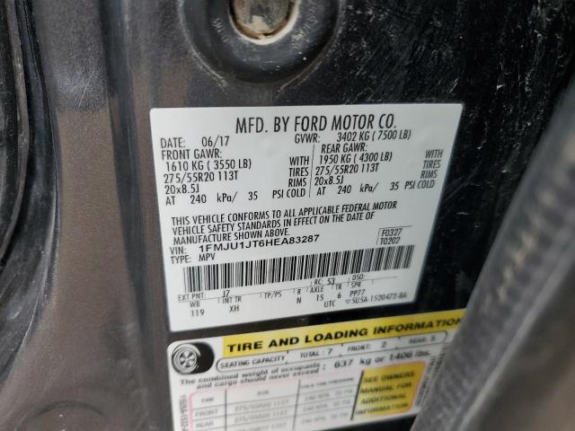 2017 FORD EXPEDITION 1FMJU1JT6HEA83287