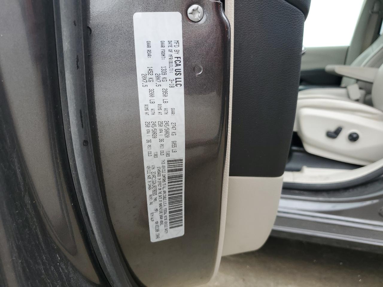 CHRYSLER PACIFICA LIMITED