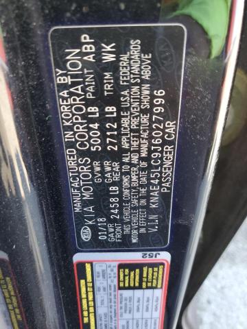 2018 KIA STINGER GT KNAE45LC9J6027996