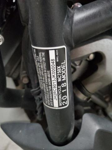 2018 HONDA NC750 X JH2RC9013JK000048