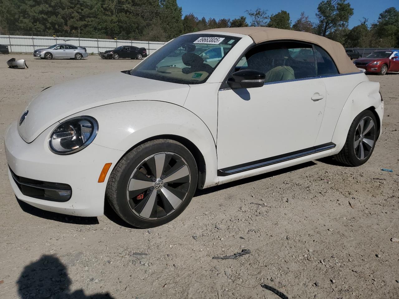 Lot #3297147511 2013 VOLKSWAGEN BEETLE TUR