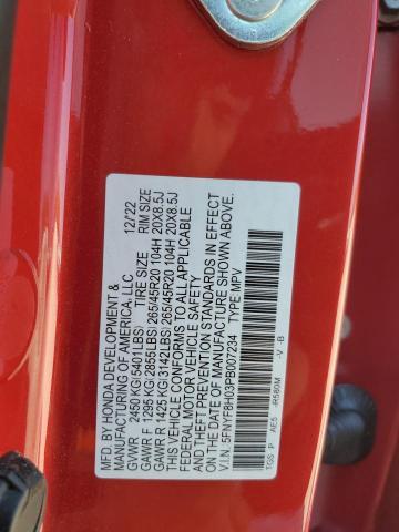 2023 HONDA PASSPORT E - 5FNYF8H03PB007234