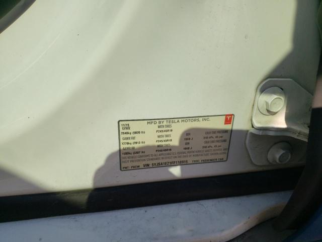 2015 TESLA MODEL S 5YJSA1E21FF118915