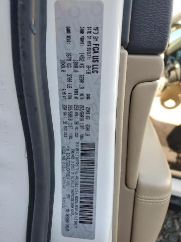 2018 JEEP GRAND CHER #3293364421