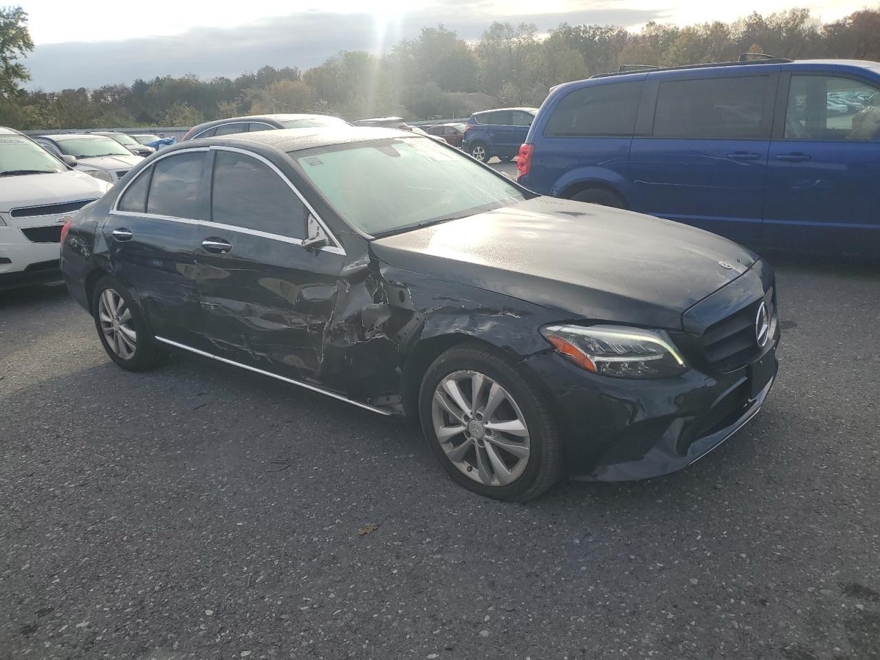 Lot #3315929087 2019 MERCEDES-BENZ C 300 4MAT