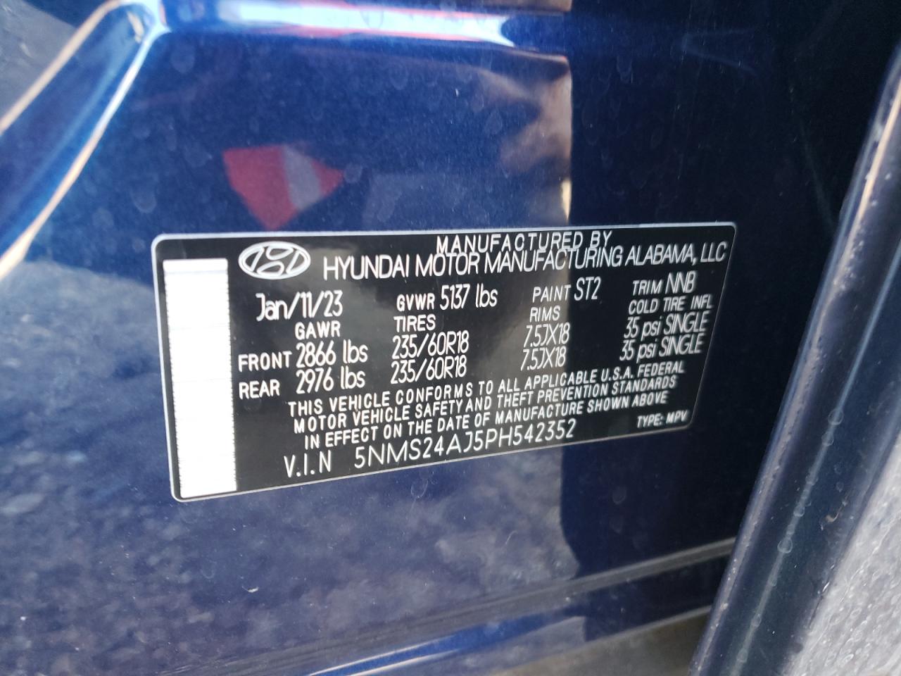 HYUNDAI SANTA FE SEL