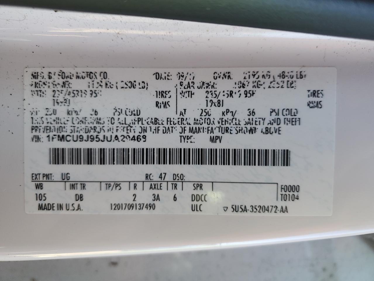 FORD ESCAPE TITANIUM