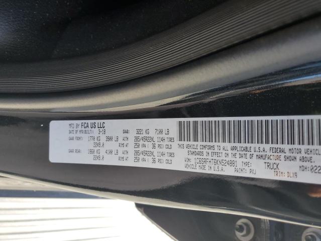 2019 RAM 1500 LIMIT - 1C6SRFHT6KN524881