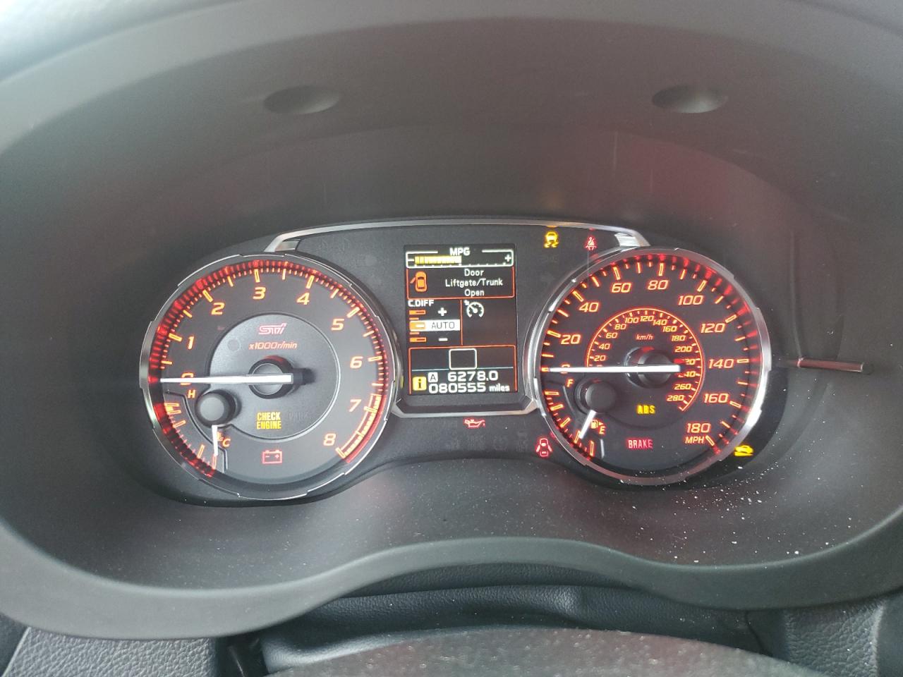 SUBARU WRX STI LIMITED