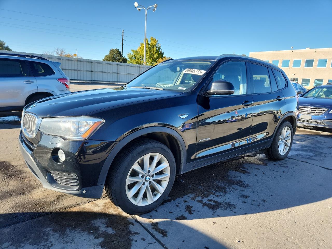 Lot #3302152120 2017 BMW X3 XDRIVE2