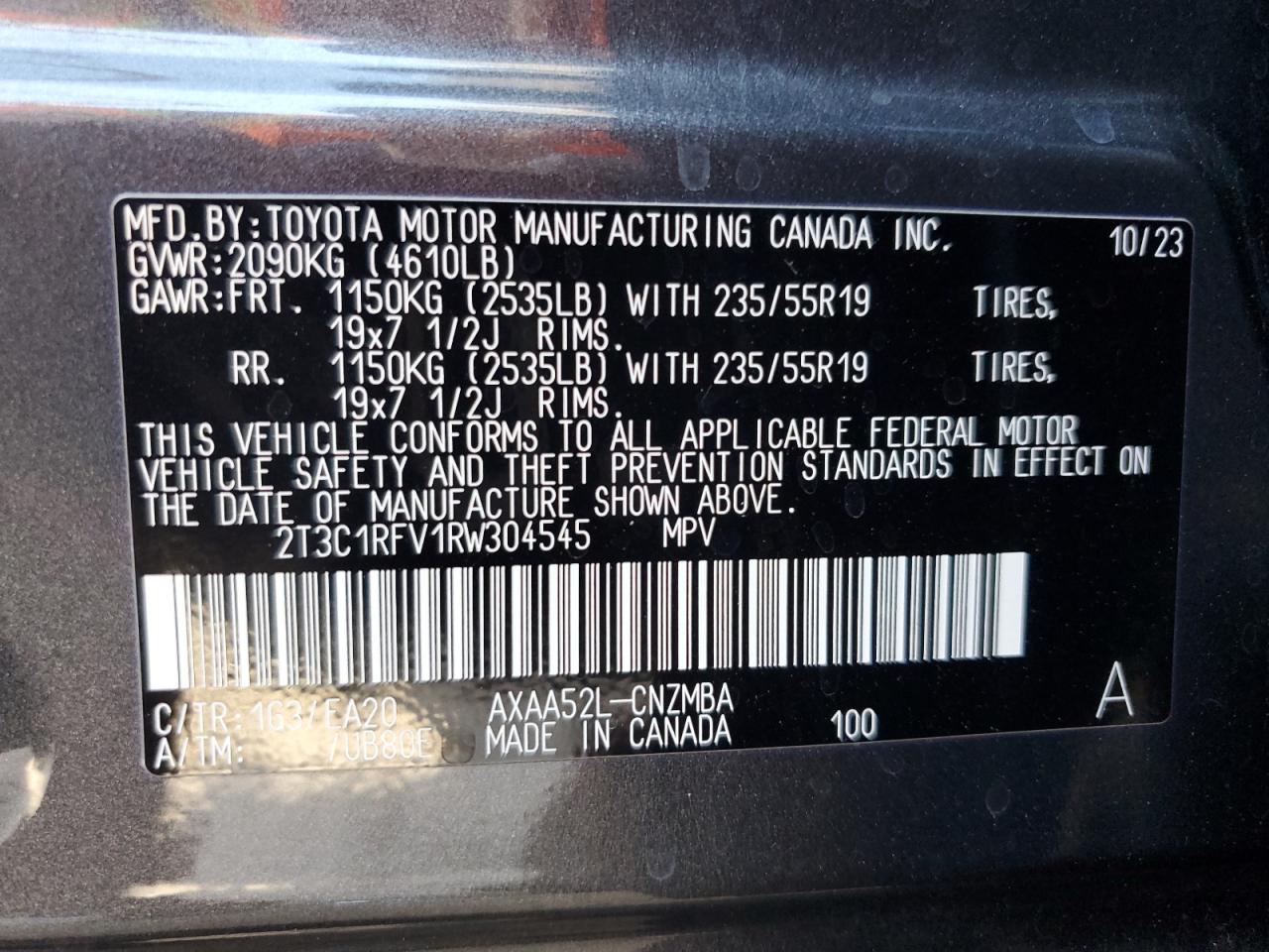 TOYOTA RAV4 XLE PREMIUM