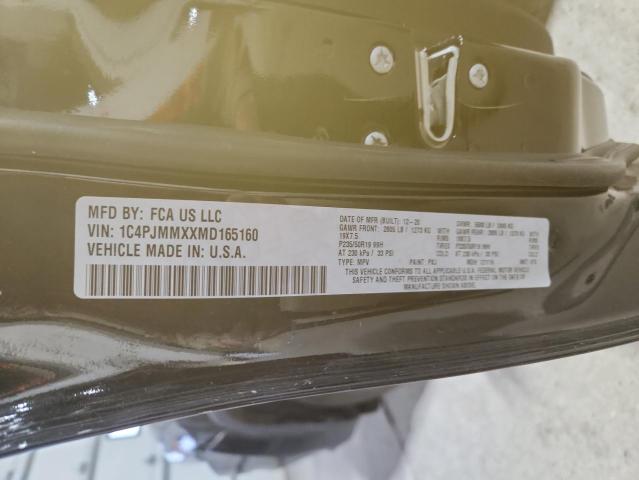 2021 JEEP CHEROKEE LATITUDE LUX 1C4PJMMXXMD165160