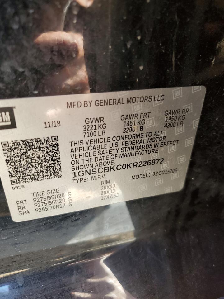 CHEVROLET TAHOE C1500 LT