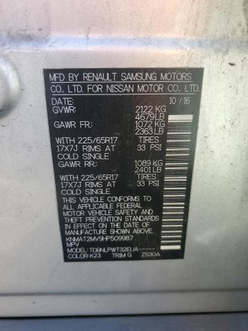 2017 NISSAN ROGUE S - KNMAT2MV9HP509987