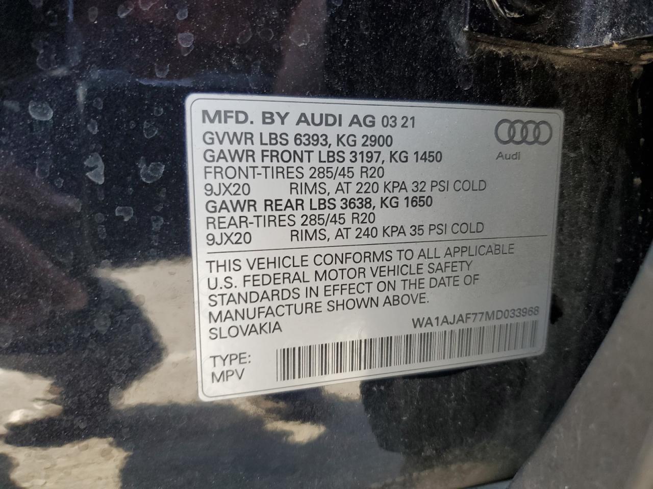 AUDI Q7 PREMIUM