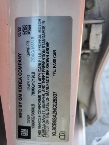 2022 CHEVROLET SPARK LS #3302823937