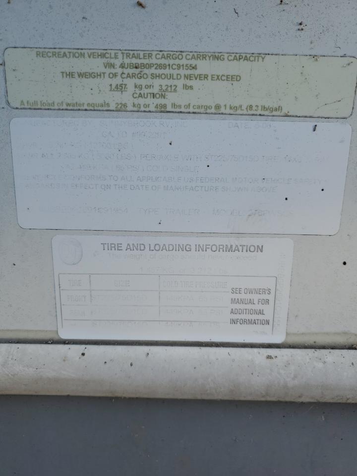 Lot #3274651963 2009 SUNNYBROOK BROOKSIDE