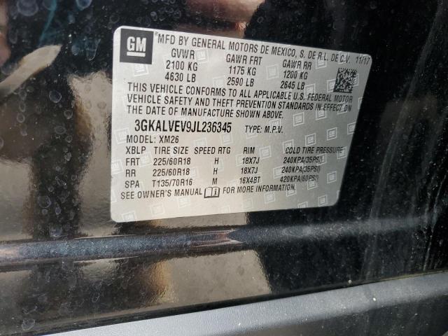 2018 GMC TERRAIN SL #3278599945