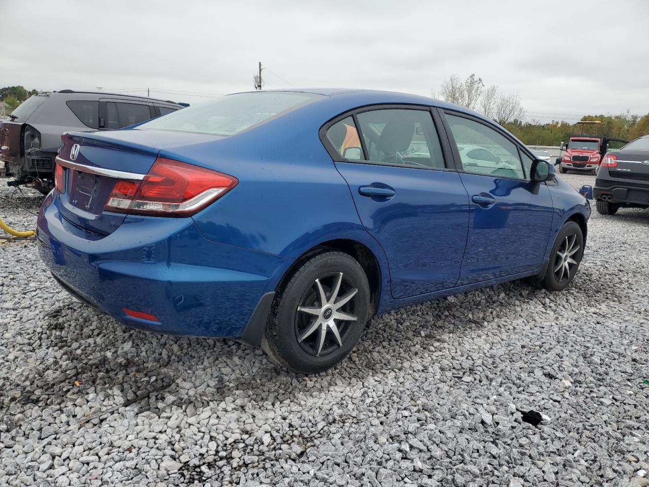Lot #3309269616 2013 HONDA CIVIC LX