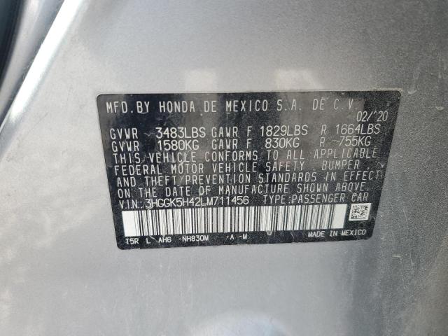 2020 HONDA FIT LX - 3HGGK5H42LM711456