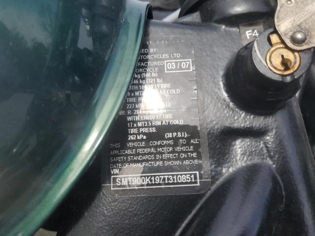 2007 TRIUMPH MOTORCYCLE BONNEVILLE - SMT900K197T310851