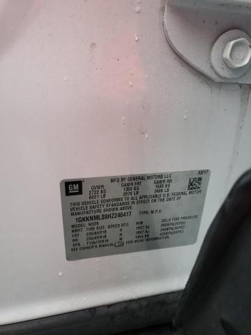 2017 GMC ACADIA SLT 1GKKNMLS8HZ246417